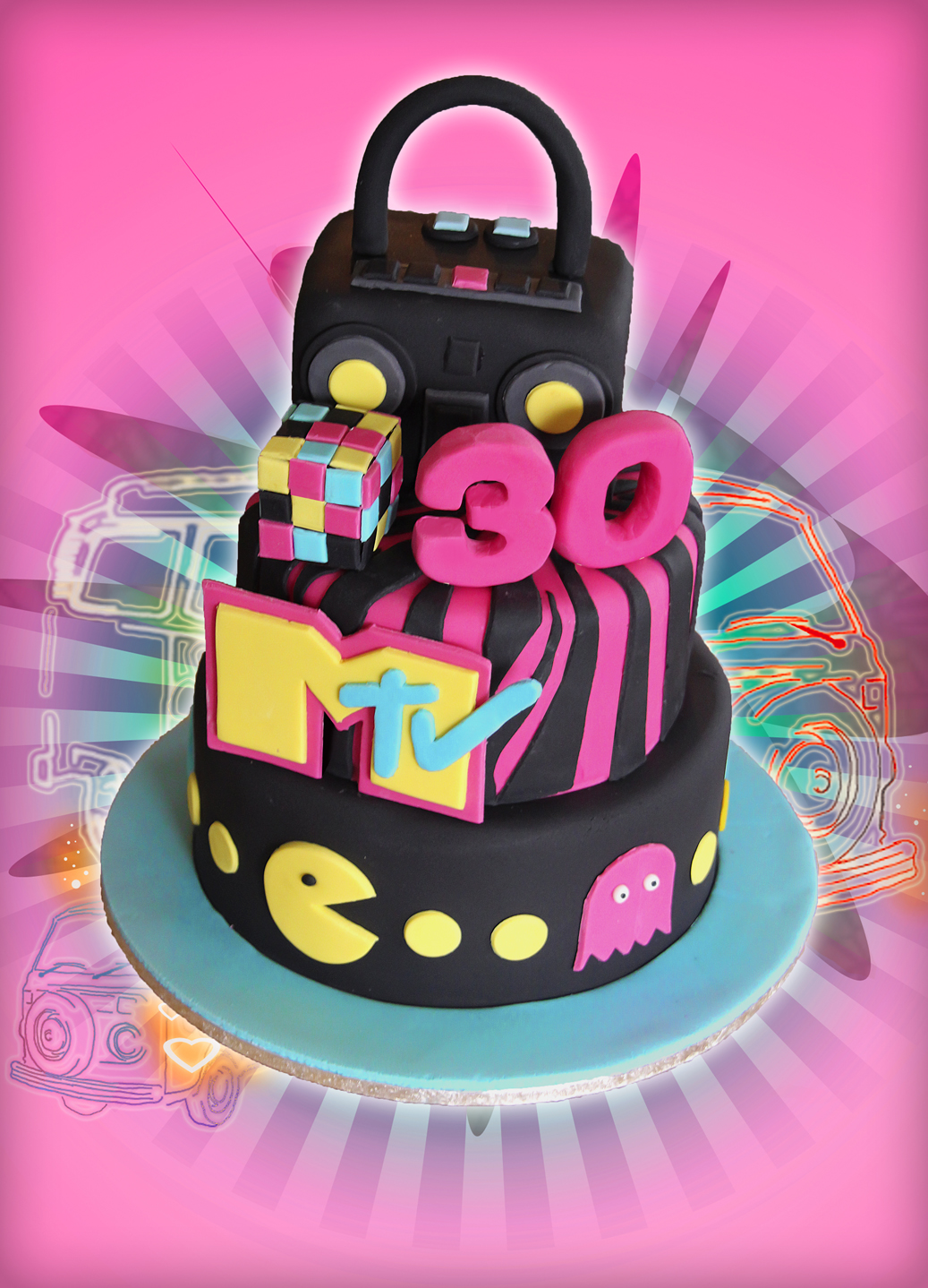 80s Theme Cake – cakes
